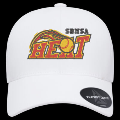 Flexfit - Delta® Snapback Perforated Cap - 180AP with Heat Logo  Thumbnail